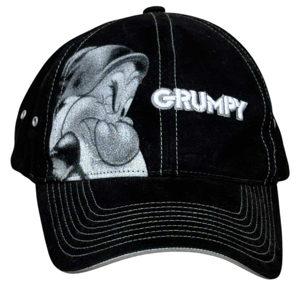 Black Disney Grumpy Men's Hat